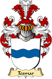 v.23 Coat of Family Arms from Germany for Tesmar