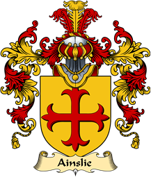Scottish Family Coat of Arms (v.25) Ainslie