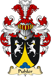 v.23 Coat of Family Arms from Germany for Puhler