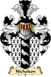 Irish Family Coat of Arms (v.23) for Nicholson