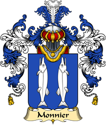 French Family Coat of Arms (v.25) Monnier