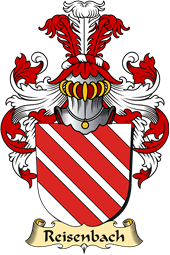 v.23 Coat of Family Arms from Germany for Reisenbach