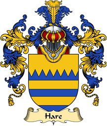 Scottish Family Coat of Arms (v.25) Hare