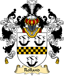 Scottish Family Coat of Arms (v.25) Rolland