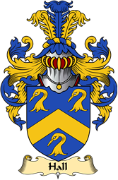 Scottish Family Coat of Arms (v.23) for Hall