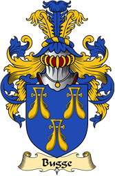 English Coat of Arms (v.23) for the family Bugge or Bugg