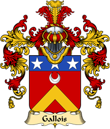 French Family Coat of Arms (v.25) Gallois