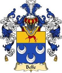 French Family Coat of Arms (v.25) Belle