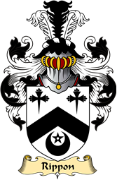 English Coat of Arms (v.23) for the family Rippon