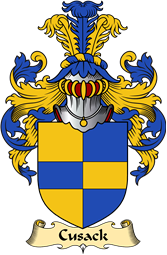 Irish Family Coat of Arms (v.23) for Cusack