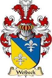 v.23 Coat of Family Arms from Germany for Weibeck