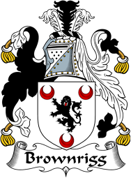 English Coat of Arms for the family Brownrigg