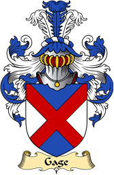 English Coat of Arms (v.23) for the family Gage