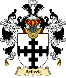 Scottish Family Coat of Arms (v.25) Affleck