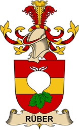 Republic of Austria Coat of Arms for Rüber