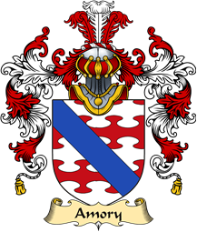 Irish Family Coat of Arms (v.25a) Amory