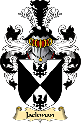 English Coat of Arms (v.23) for the family Jackman