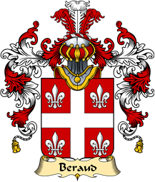 French Family Coat of Arms (v.25) Beraud
