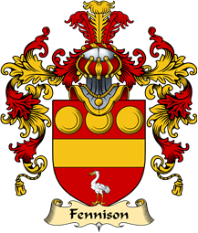 Scottish Family Coat of Arms (v.25) Fennison