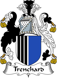 English Coat of Arms for the family Trenchard