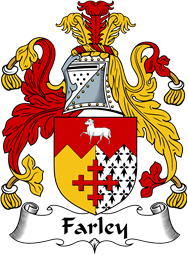 English Coat of Arms for the family Farley