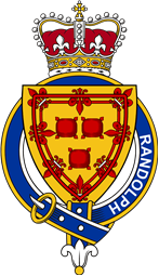 Families of Britain Coat of Arms Badge for: Randolph (Scotland)