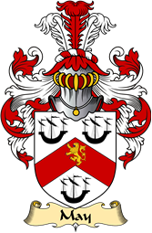 Irish Family Coat of Arms (v.23) for May