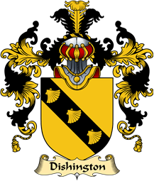 Scottish Family Coat of Arms (v.25) Dishington