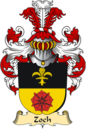 v.23 Coat of Family Arms from Germany for Zoch