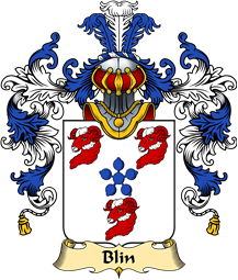 French Family Coat of Arms (v.25) Blin