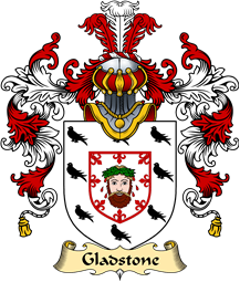 Scottish Family Coat of Arms (v.25) Gladstone