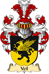 v.23 Coat of Family Arms from Germany for Veil