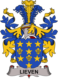 Swedish Coat of Arms for Lieven