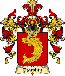 French Family Coat of Arms (v.25) Dauphin