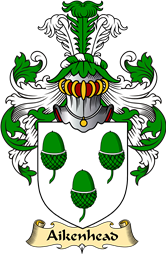 Scottish Family Coat of Arms (v.23) for Aikenhead