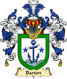 Scottish Family Coat of Arms (v.25) Barton