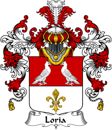 Italian Family Coat of Arms (v.25b) Loria