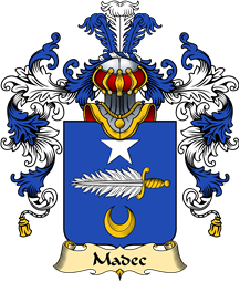 French Family Coat of Arms (v.25) Madec