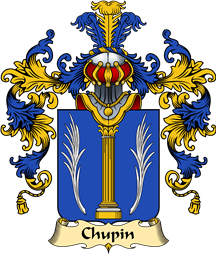 French Family Coat of Arms (v.25) Chupin