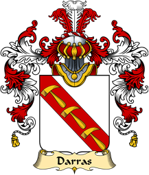 French Family Coat of Arms (v.25) Darras