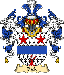Scottish Family Coat of Arms (v.25) Dick
