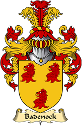 Scottish Family Coat of Arms (v.23) for Badenoch or Badenock