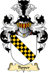 English Coat of Arms (v.23) for the family Tipper