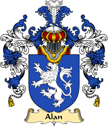 Scottish Family Coat of Arms (v.25) Alan