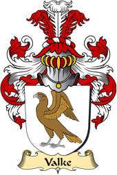 v.23 Coat of Family Arms from Germany for Valke