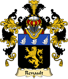 French Family Coat of Arms (v.25) Renault