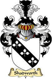 English Coat of Arms (v.23) for the family Shadworth