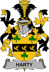 Irish Coat of Arms for Harty or O