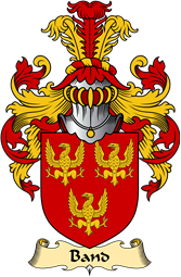 English Coat of Arms (v.23) for the family Band