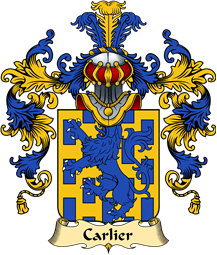 French Family Coat of Arms (v.25) Carlier